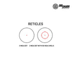 SIG Sauer ROMEO5XDR Gen II 1x20mm Red Dot Sight & JULIET5-MICRO 5x Magnifier Combo Kit Rifle Dot Sight SIG Sauer 