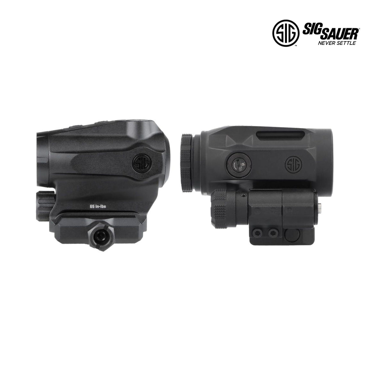 SIG Sauer ROMEO5XDR Gen II red dot sight with circle dot reticle from the combo kit