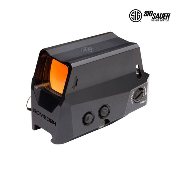 SIG Sauer ROMEO8H red dot sight with ballistic circle dot reticle