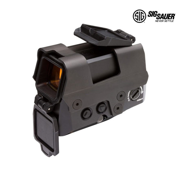 SIG Sauer ROMEO8T red dot sight with ballistic circle dot reticle in matte black