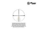 SIG Sauer SIERRA6BDX 3-18x44mm SFP Rifle Scope BDX-R2 Digital Ballistic Reticle, 0.25 MOA, Black – SOSBDX63111 Rifle Scope SIG Sauer 