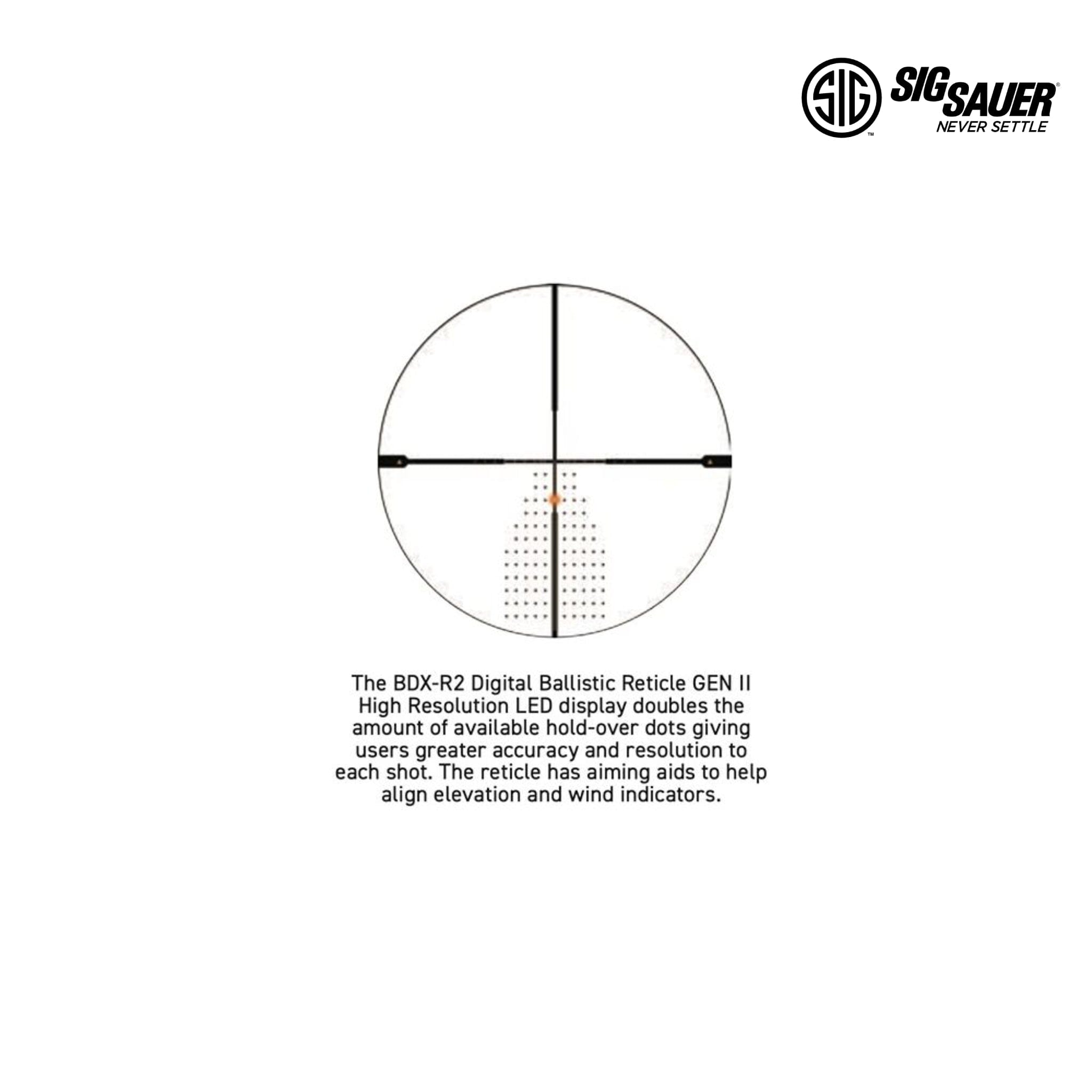 SIG Sauer SIERRA6BDX 5-30x56mm SFP Rifle Scope BDX-R2 Digital Ballistic Reticle, 0.25 MOA, Black – SOSBDX65111 Rifle Scope SIG Sauer 