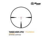 SIG Sauer TANGO-MSR 1-10x26 FFP Riflescope - MSR BDC10 Reticle - Coyote Tan Rifle Scope SIG Sauer 