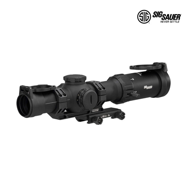 SIG Sauer TANGO-MSR 1-10x26 LPVO in matte black with illuminated MSR BDC10 reticle