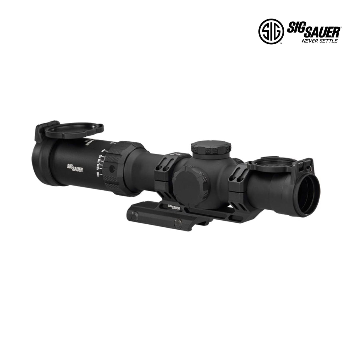 SIG Sauer TANGO-MSR 1-10x26 MSR BDC10 scope in matte black with 26mm objective lens