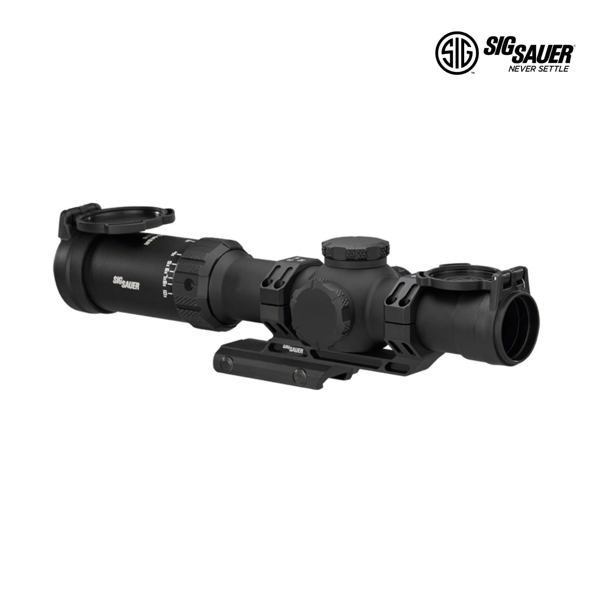 Sig Sauer TANGO-MSR 1-10×26mm LPVO Rifle Scope – Illuminated MSR-BDC10 Reticle, Black – SOTM11002 LPVO Rifle Scope SIG Sauer 