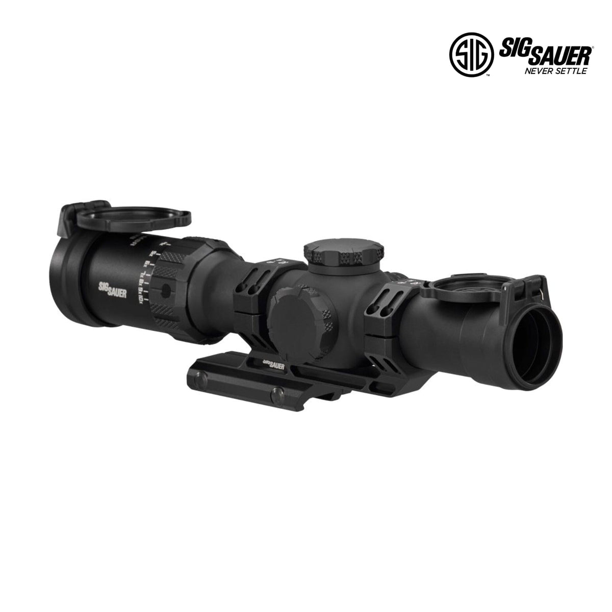 SIG Sauer TANGO-MSR 1-10x28 MSR BDC10 scope in matte black with 28mm objective lens