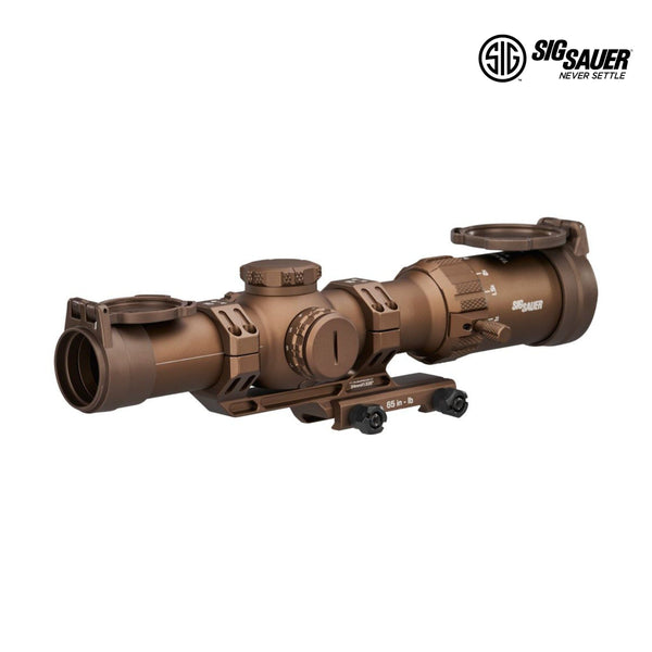 SIG Sauer TANGO-MSR 1-10x28 LPVO in Coyote Tan with illuminated MSR BDC10 reticle