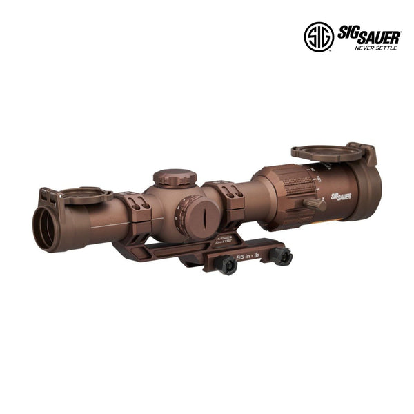 SIG Sauer TANGO-MSR 1-6x24 LPVO in Coyote Tan with illuminated MSR BDC6 reticle