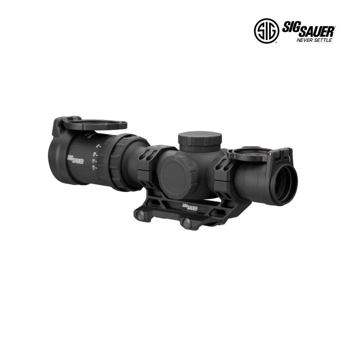 SIG Sauer TANGO-MSR Compact 1-10x24 FFP scope with BDC10 reticle and 24mm objective lens