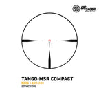 SIG Sauer Tango-MSR Compact 1-6×24mm Rifle Scope - MSR BDC-6 Reticle LPVO Rifle Scope SIG Sauer 