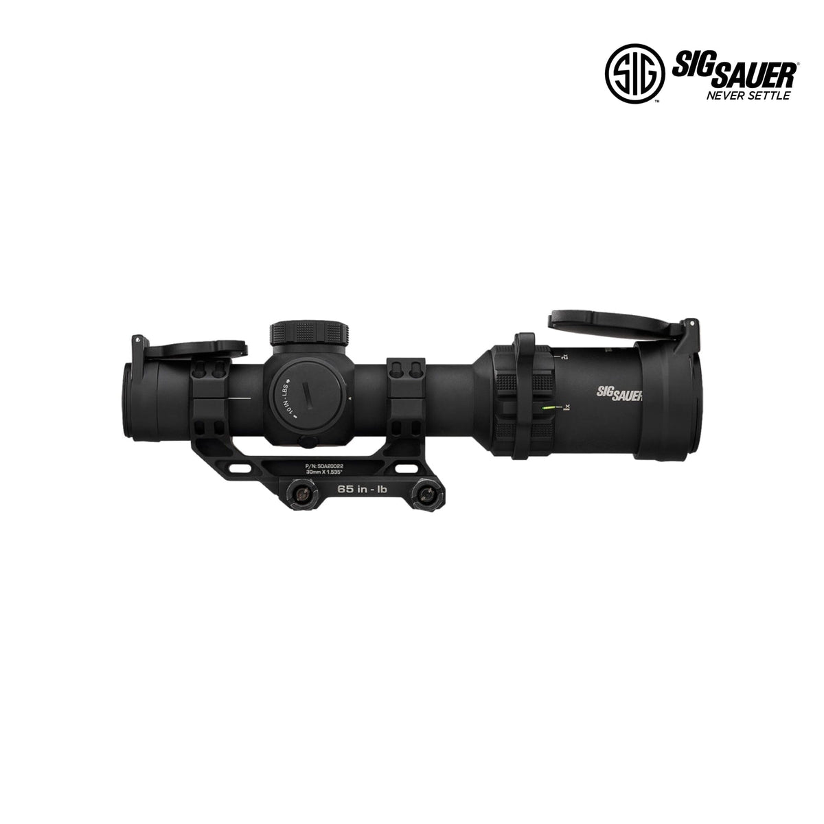 SIG Sauer TANGO-MSR Compact 1-8x24 rifle scope with 24mm objective lens