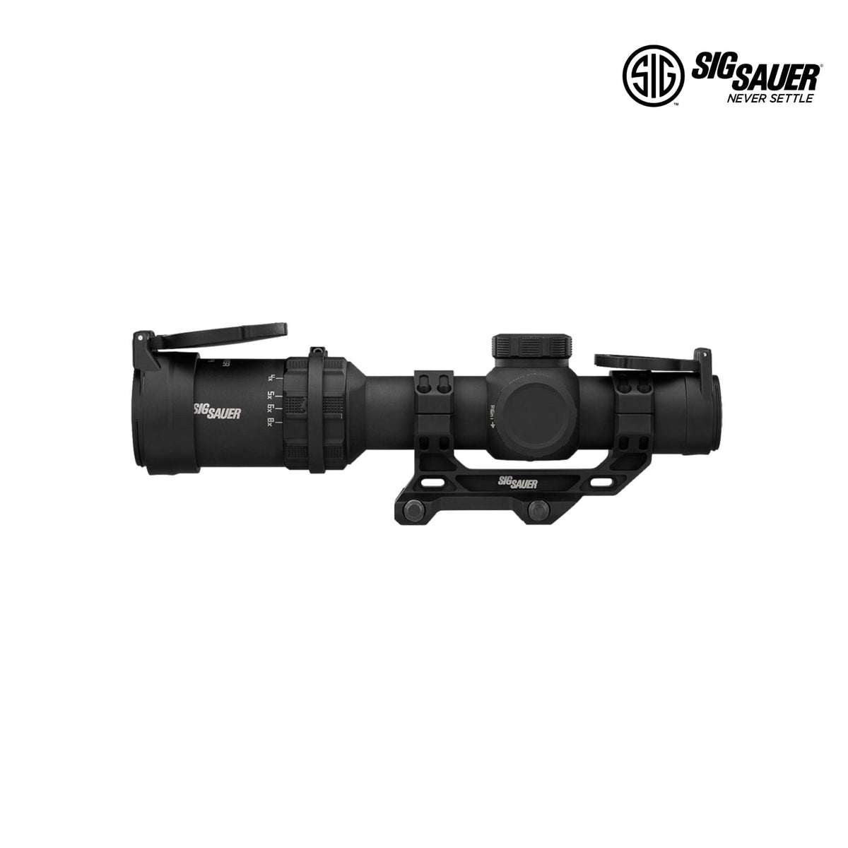 SIG Sauer TANGO-MSR Compact 1-8x24 rifle scope with illumination brightness dial