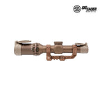Sig Sauer TANGO6T 1-6x24mm FL-6 Illum .2 MRAD FDE SFP Riflescope w/Capped Turret, ALPHA4 1.535" Mount & SVPS Kit SOT61SVPS LPVO Rifle Scope SIG Sauer