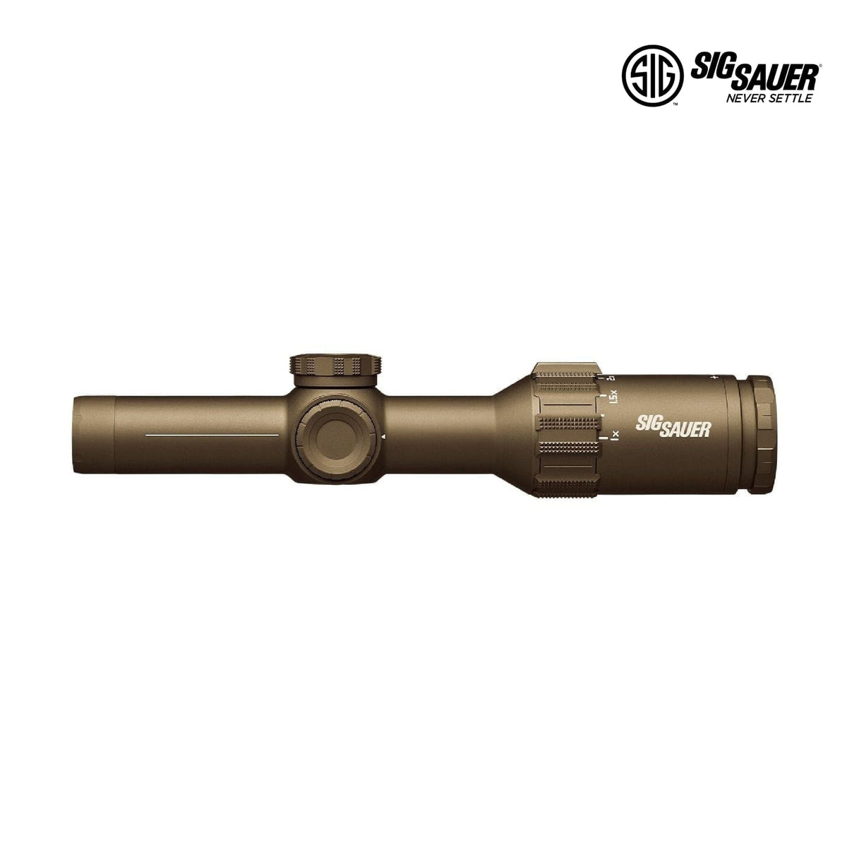 SIG Sauer TANGO6T 1-6x24 SFP FL-6 Hellfire scope with 1x to 6x magnification range