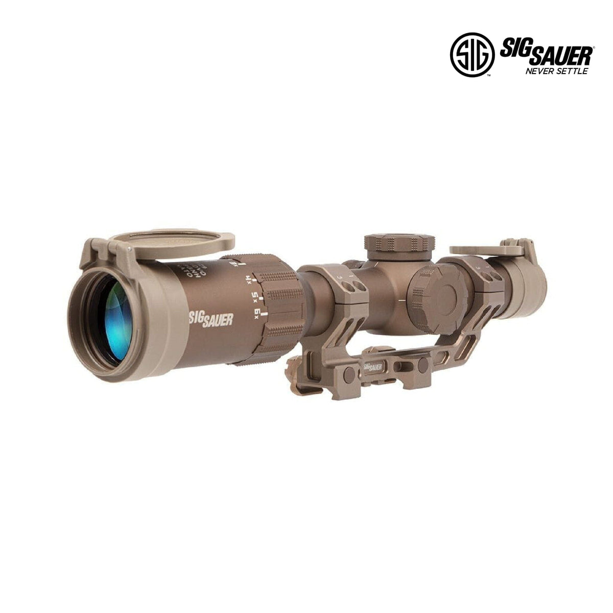 SIG Sauer TANGO6T DVO 1-6x24 rifle scope with first focal plane reticle