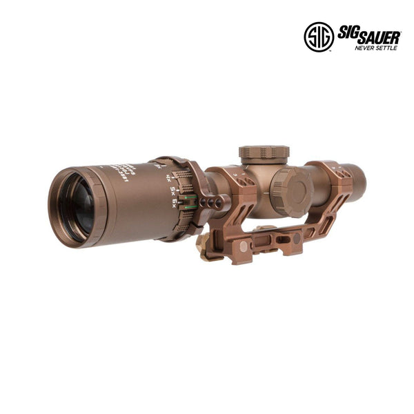 SIG Sauer TANGO6T S-VPS 1-6x24 LPVO rifle scope kit with FL-6 HellFire illuminated reticle