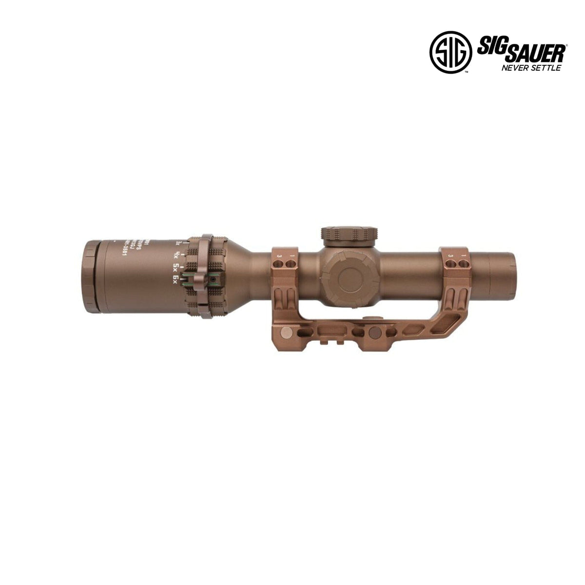 SIG Sauer TANGO6T S-VPS 1-6x24 rifle scope in Flat Dark Earth