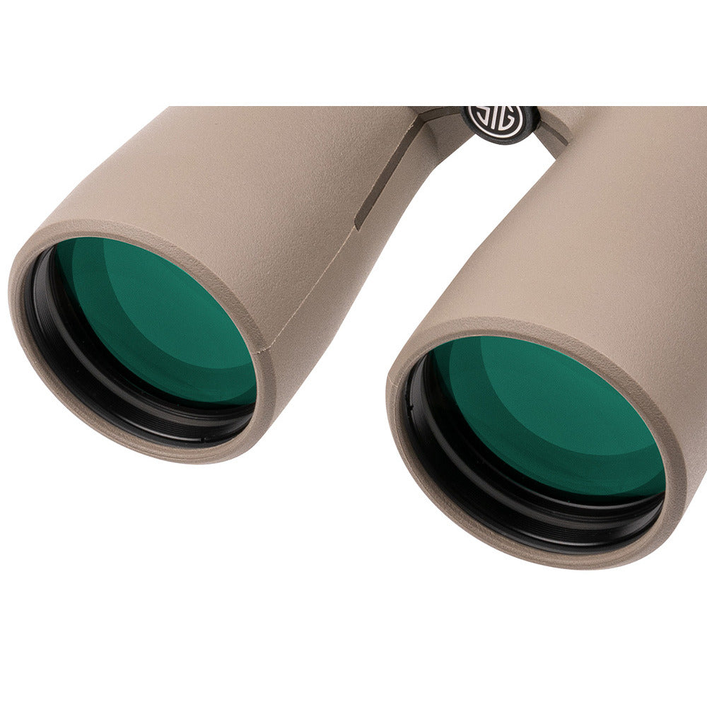 SIG Sauer ZULU10 HDX 10x42 binocular with Abbe-Koenig roof prisms, a 4.2 mm exit pupil and 16.7 mm eye relief
