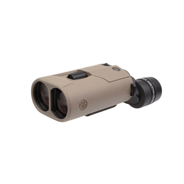 SIG Sauer ZULU6 HDX OIS binoculars, 12x magnification with 42 mm objective lenses, FDE (MPN SOZ6WP12)