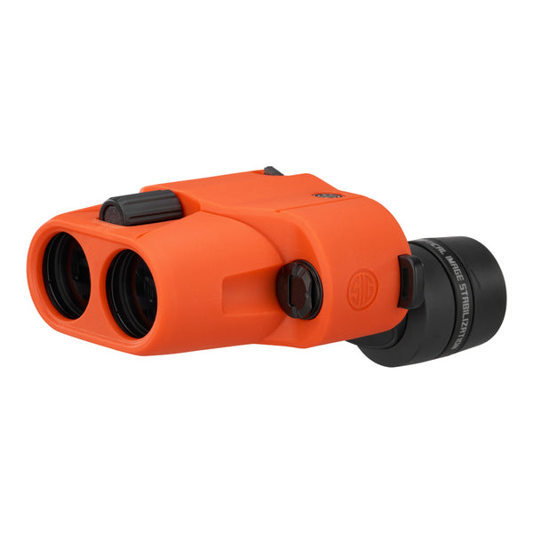SIG Sauer ZULU6 HDX Marine binoculars, 10x magnification with 30 mm objective lenses, orange marine armour (MPN SOZ6WP10OR)