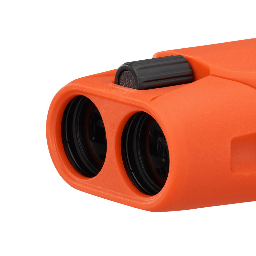 SIG Sauer ZULU6 HDX Marine 10x30 binocular with OmniScan™ OIS in high-visibility orange armour, IPX7 waterproof