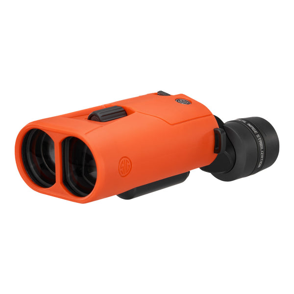 SIG Sauer ZULU6 HDX Marine binoculars, 16x magnification with 42 mm objective lenses, orange marine armour (MPN SOZ6WP16OR)