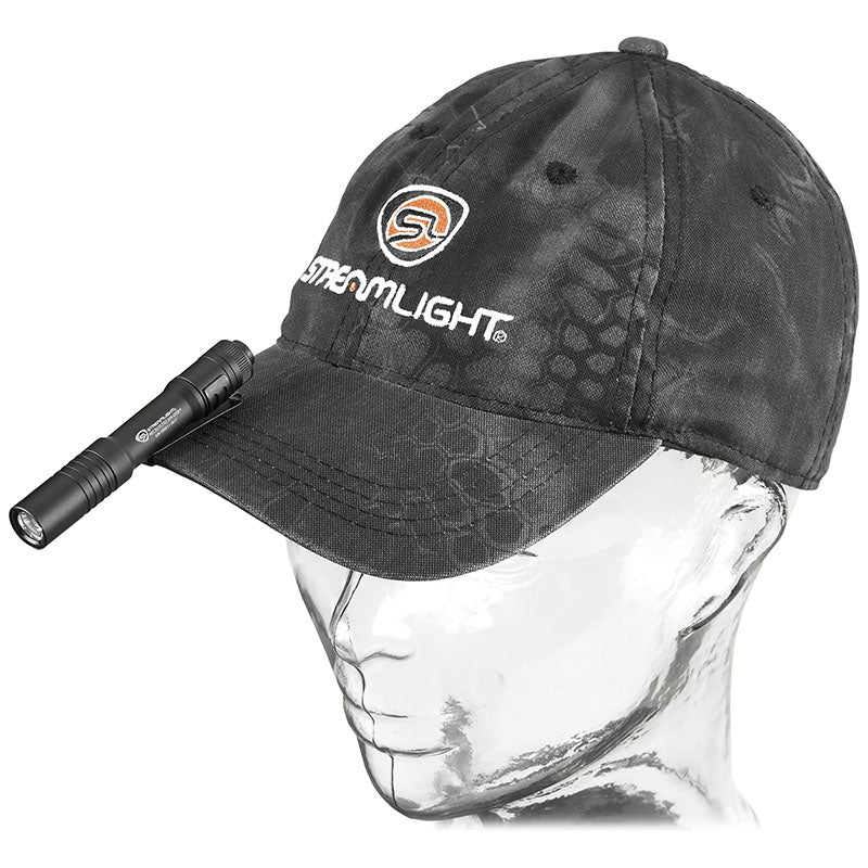 Streamlight MicroStream USB torch in black charging through its integrated USB port