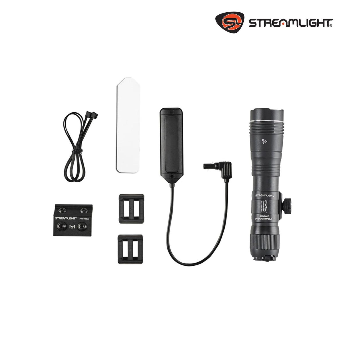Streamlight ProTac 2.0 Rail Mount HP weapon light with Picatinny and M-LOK mounting included