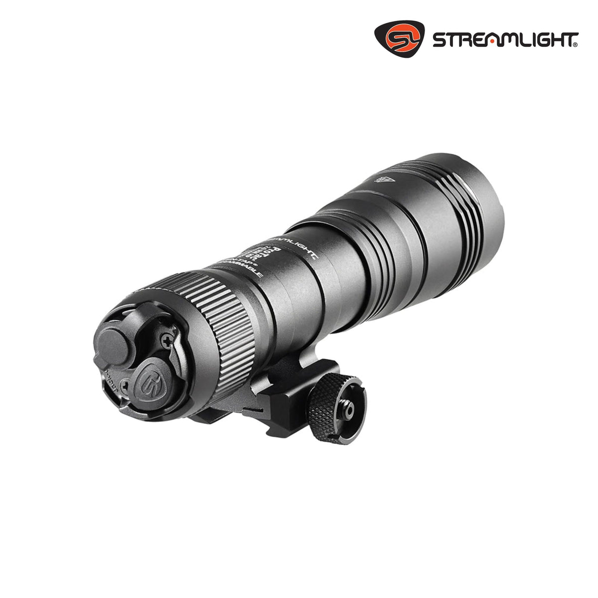 Streamlight ProTac 2.0 Rail Mount HP weapon light powered by an SL-B50 USB-C rechargeable pack