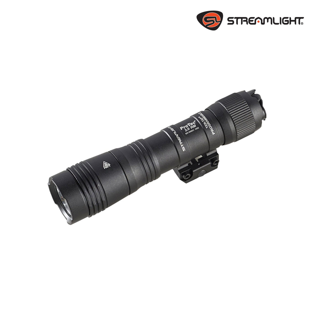Streamlight ProTac 2.0 Rail Mount weapon light with 2000 lumens and 17,000 candela