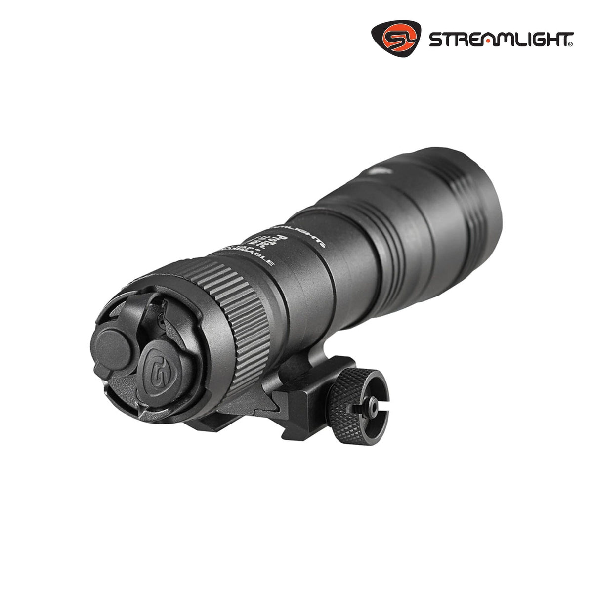 Streamlight ProTac 2.0 Rail Mount weapon light system running an SL-B50 USB-C rechargeable battery