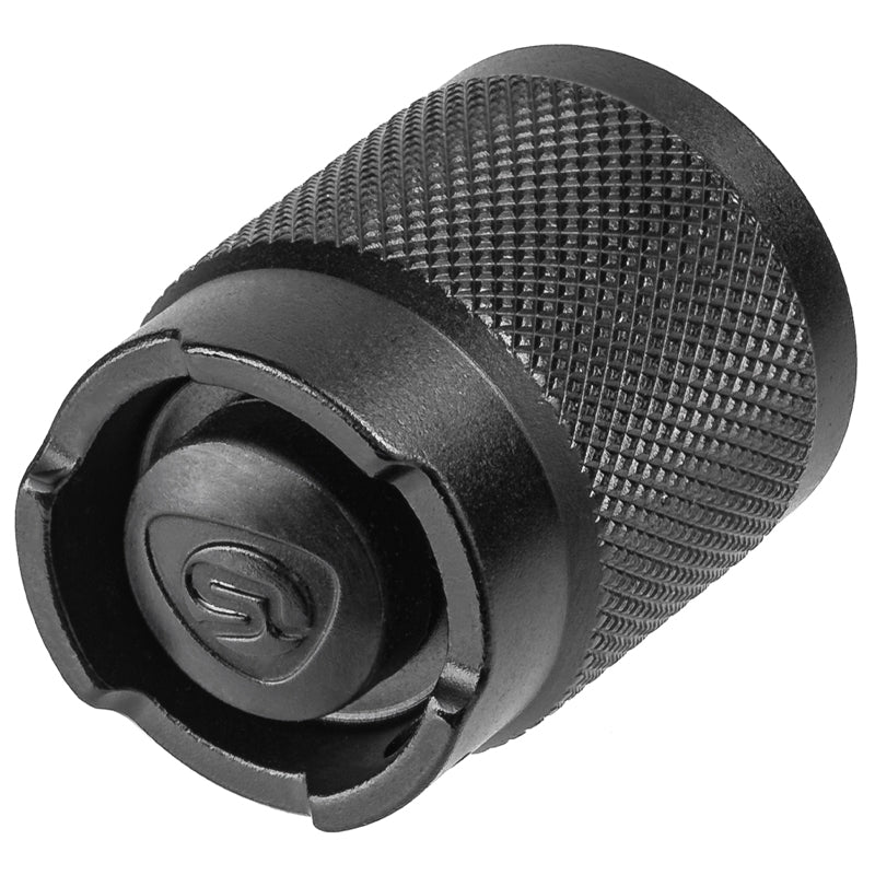 Streamlight ProTac Rail Mount 1L-X weapon light with its tail cap switch fitted