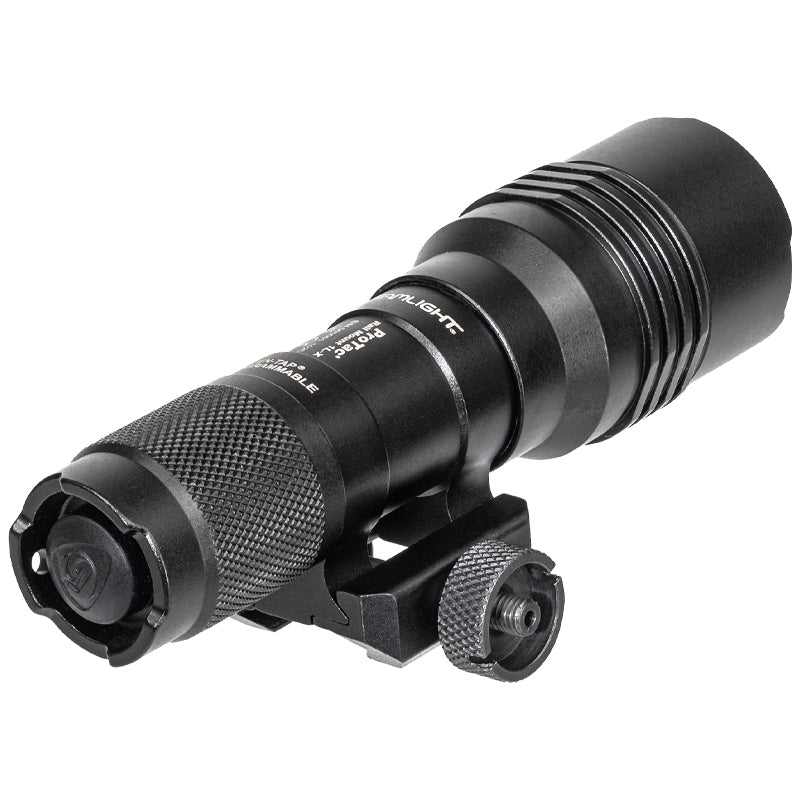 Streamlight ProTac Rail Mount 1L-X weapon light running a single CR123A lithium cell