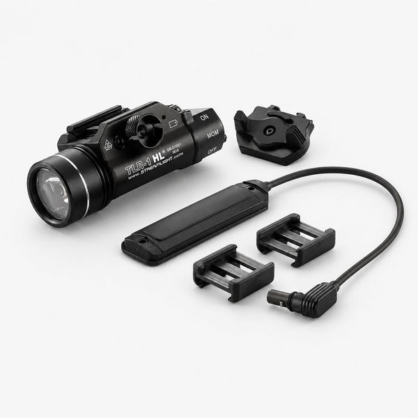 Streamlight TLR-1 HL Long Gun Kit weapon light with 1000 lumens and 20,000 candela