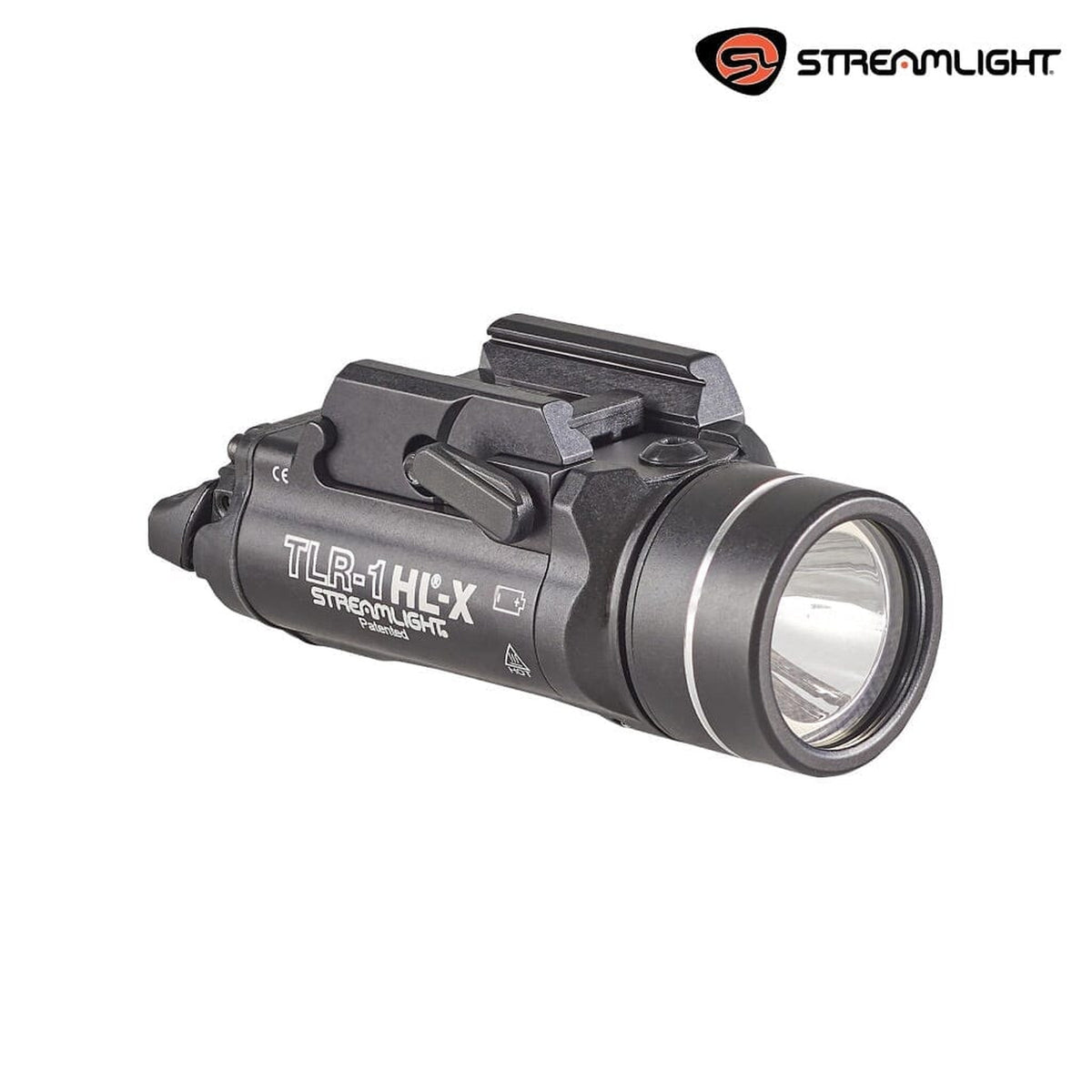 Streamlight TLR-1 HL-X USB weapon light with 20,000 candela reaching 283 metres