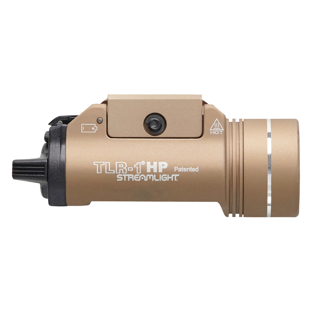 Streamlight TLR-1 HP weapon light in Flat Dark Earth reaching 510 metres for target identification