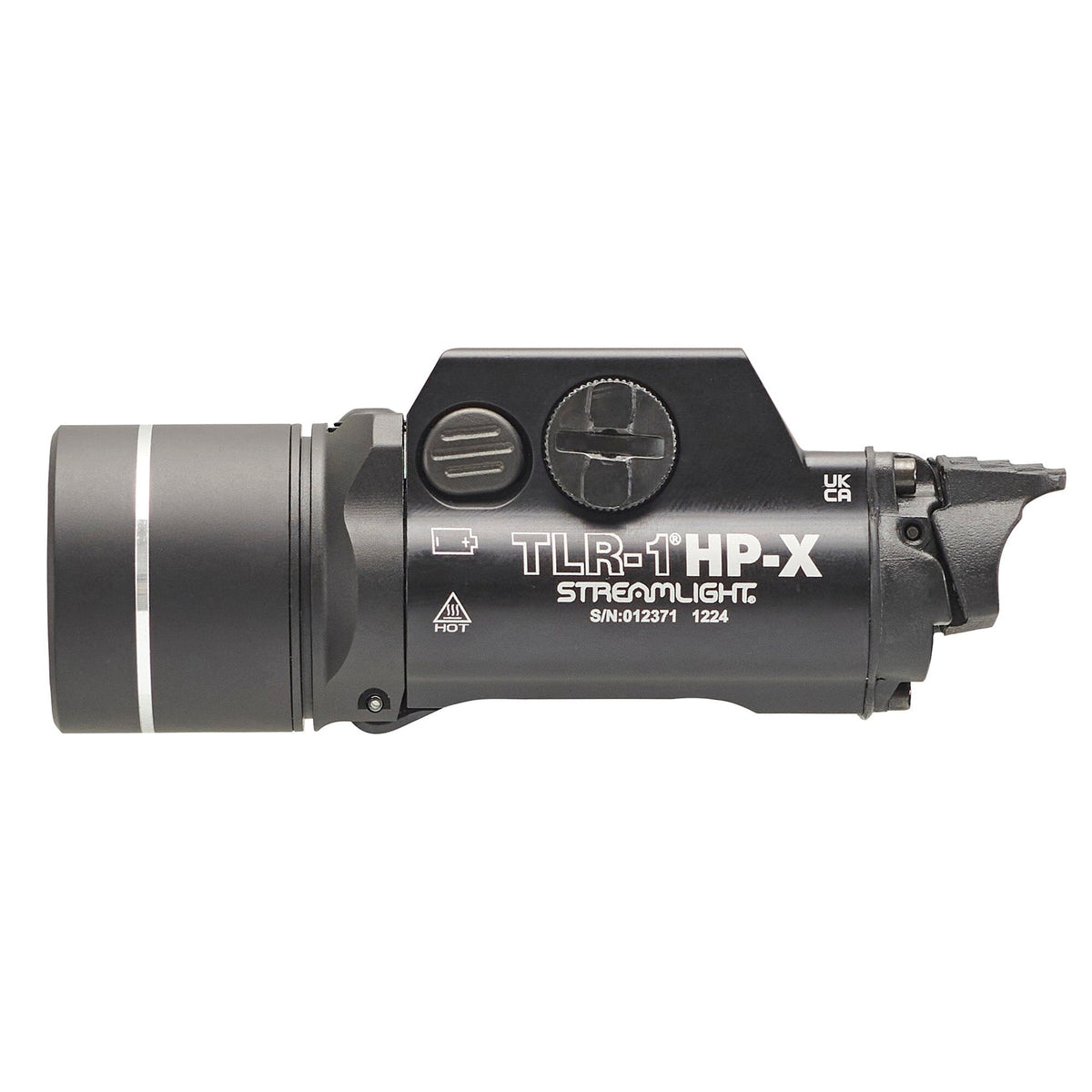 Streamlight TLR-1 HP-X USB weapon light reaching 555 metres of beam distance