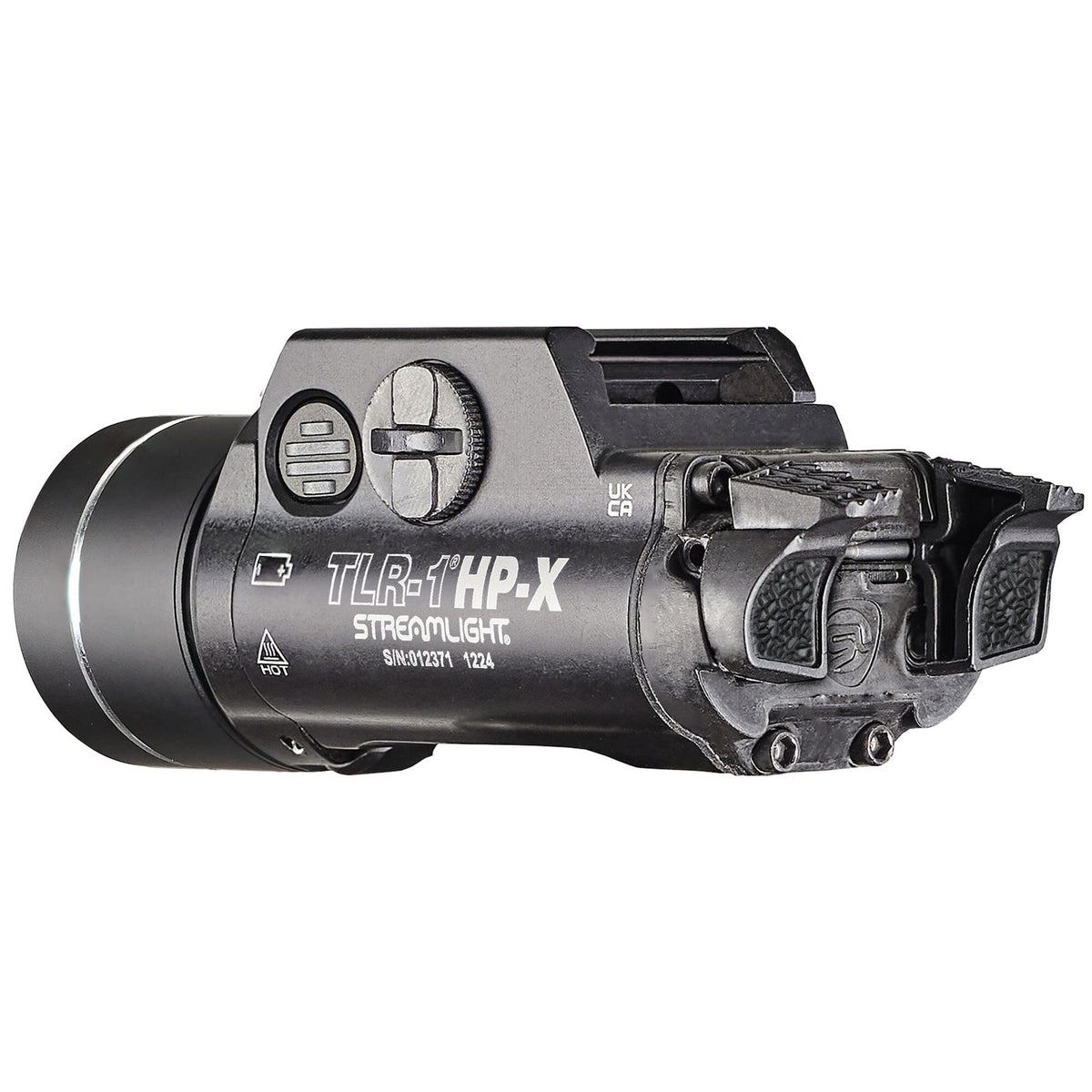 Streamlight TLR-1 HP-X USB weapon light in 6000-series aluminium at 5.43 oz