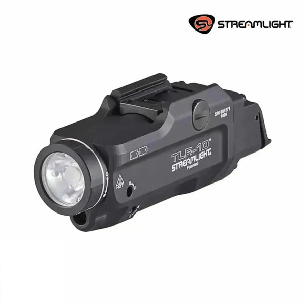 Streamlight TLR-10 Flex weapon light with red laser producing 1000 lumens