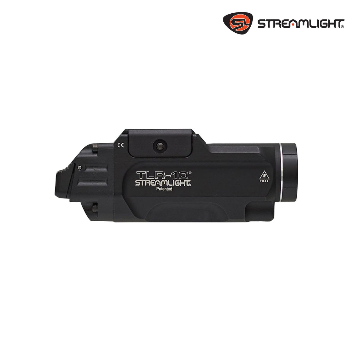 Streamlight TLR-10 Flex weapon light with red laser with 10,000 candela reaching 200 metres