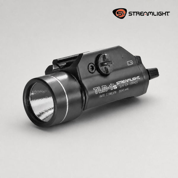 Streamlight TLR-1s weapon light with strobe producing 300 lumens