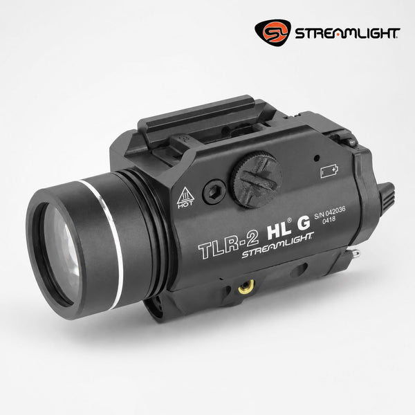 Streamlight TLR-2 HL G weapon light with green laser producing 1000 lumens