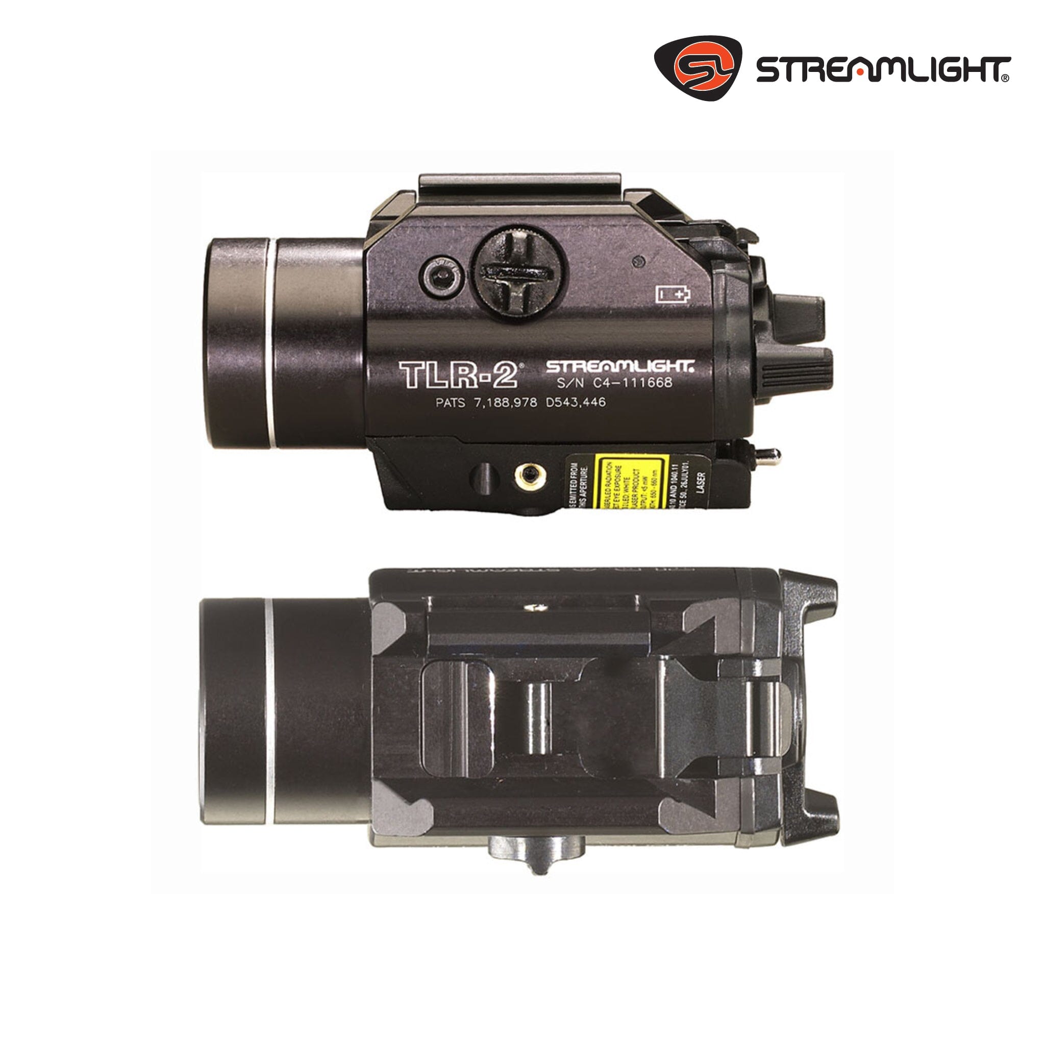 Streamlight TLR-2 Rail-Mounted Weapon Light with Laser Weapon Light Streamlight 