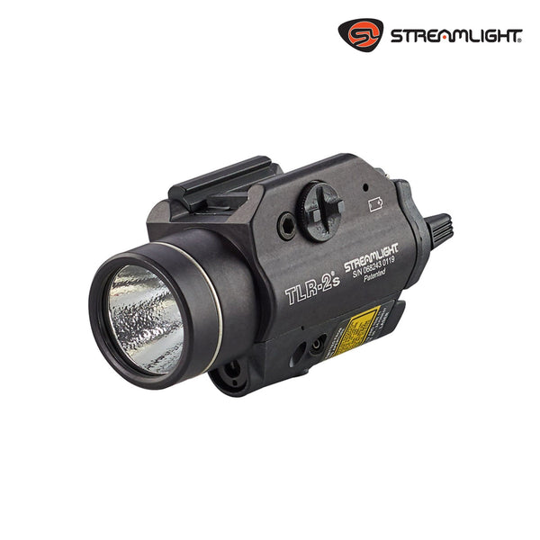 Streamlight TLR-2s weapon light with red laser and strobe producing 300 lumens