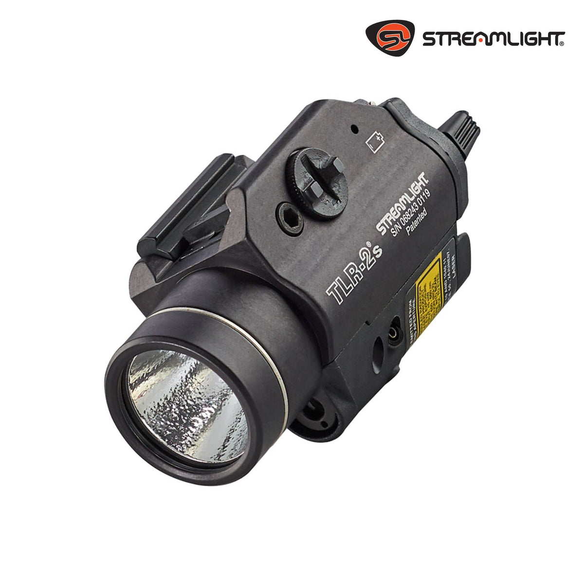 Streamlight TLR-2s weapon light with red laser and strobe with 12,000 candela and 2.5 hours of runtime