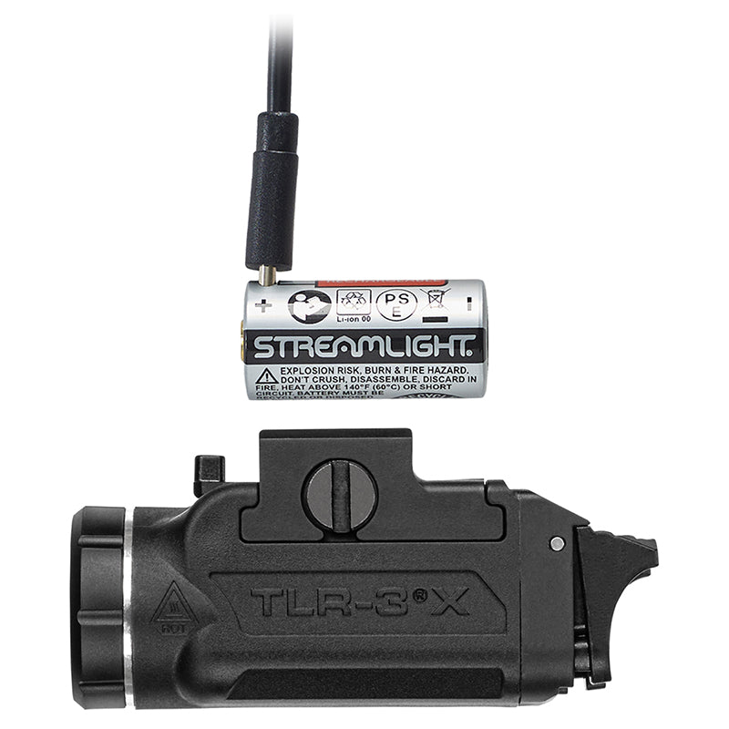 Streamlight TLR-3X USB weapon light for the SIG Sauer P365 charging through a USB-C lead