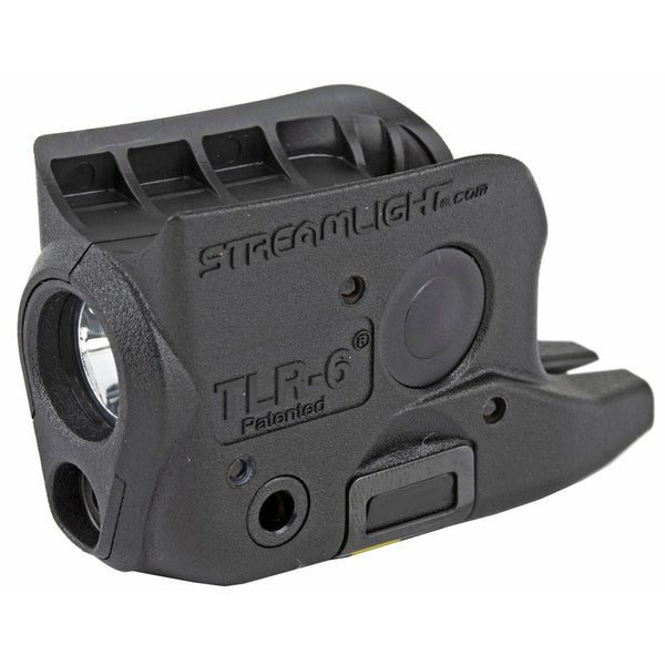Streamlight TLR-6 weapon light with red laser for the Glock 42, 43, 43X and 48 at 100 lumens