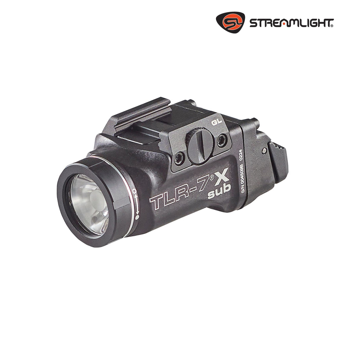 Streamlight TLR-7 X sub weapon light for the SIG Sauer P365 and P365 XL producing 725 lumens