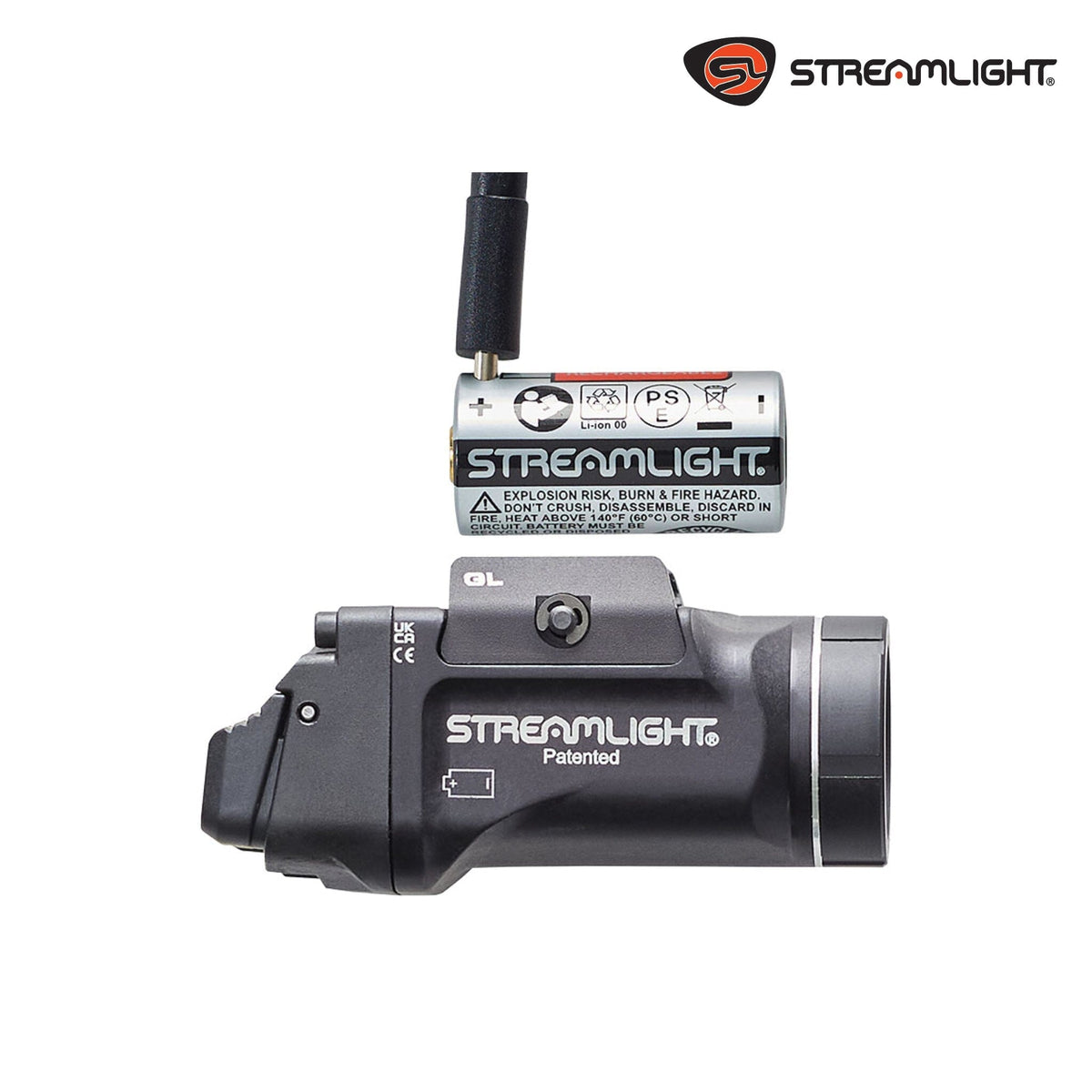 Streamlight TLR-7 X sub weapon light for the SIG Sauer P365 and P365 XL throwing 7,700 candela to 176 metres